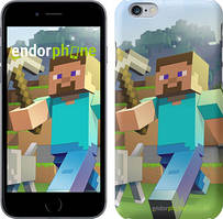 Чехол на iPhone 6 Minecraft 4 "2944c-45"