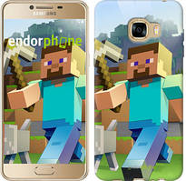 Чехол на Samsung Galaxy C5 C5000 Minecraft 4 "2944u-301"