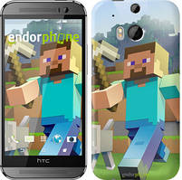 Чехол на HTC One M8 Minecraft 4 "2944c-30"