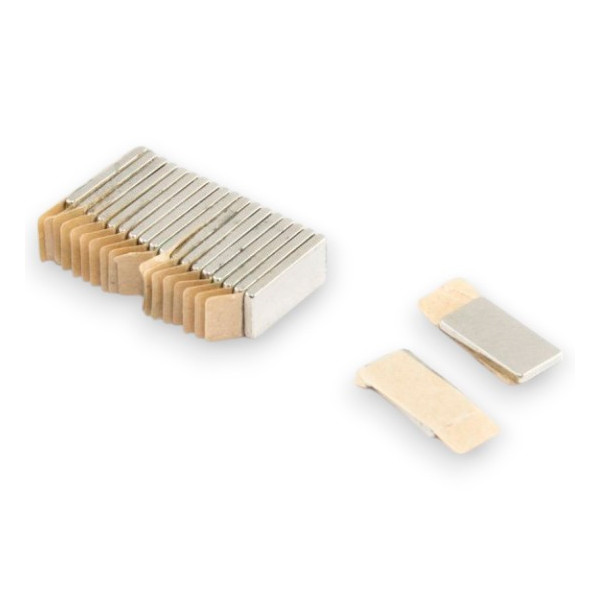 Неодимовий магніт прямокутник із самоклейкою 10х5х1 мм