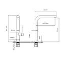 Змішувач для кухні Qtap Zdenek QTZDN9032103FC Brushed Nickel PVD, фото 3