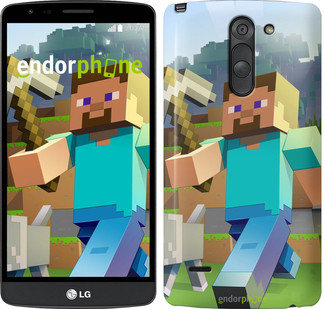 Чехол на LG G3 Stylus D690 Minecraft 4 "2944c-89"