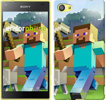Чехол на Sony Xperia Z5 Compact E5823 Minecraft 4 "2944u-322"