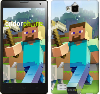 Чохол на Huawei Y6 Pro Minecraft 4 "2944u-355"