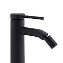 Змішувач для биде Qtap Robin QTROB2060102B Black Matt, фото 4