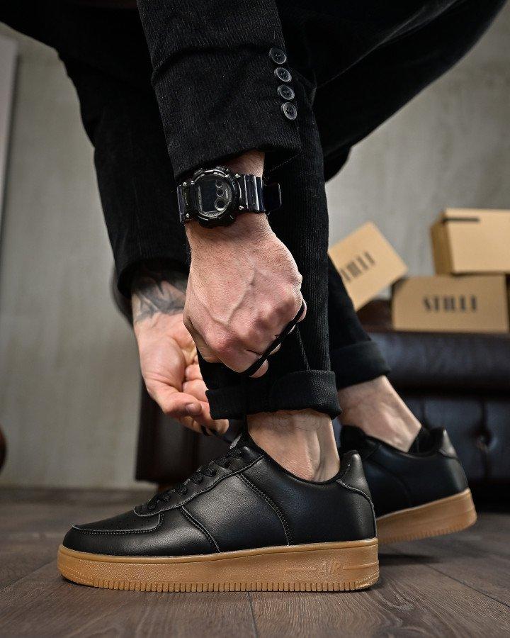 Кросівки force black/beg 8085, фото 1