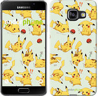 Чехол на Samsung Galaxy A3 (2016) A310F Pikachu pokemon go "3769c-159"