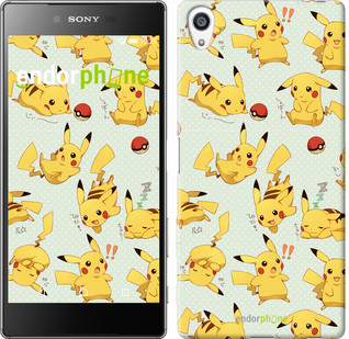 Чохол на Sony Xperia Z5 Premium pokemon Pikachu go "3769u-345"