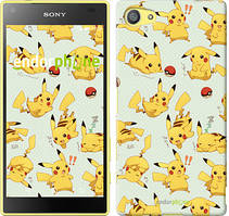 Чехол на Sony Xperia Z5 Compact E5823 Pikachu pokemon go "3769u-322"