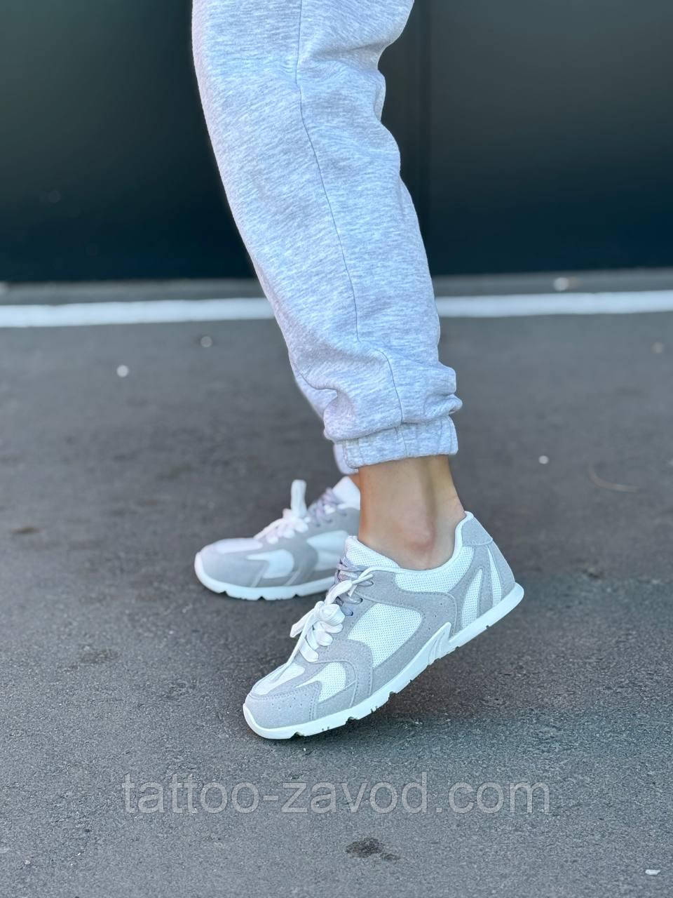 Кросівки жіночі сірі 36 37 38 39 40 41, фото 1