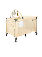 Дитячий манеж MoMi BELOVE PLUS beige