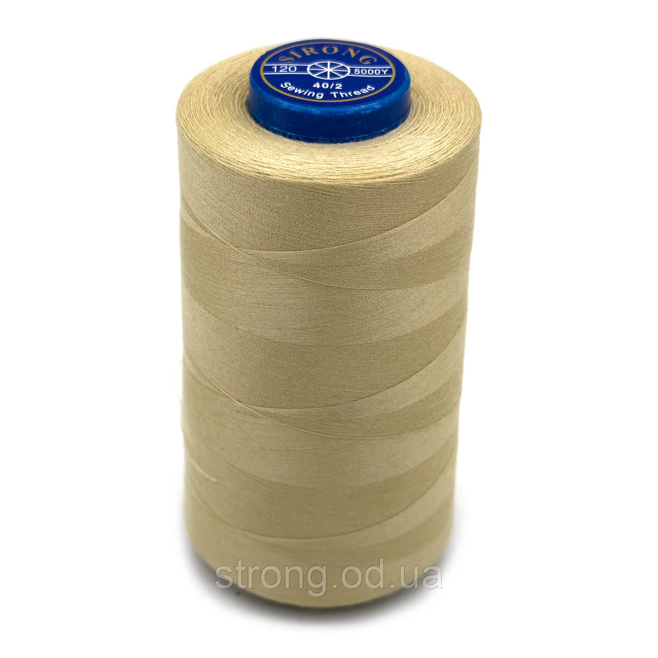 Нитка швейна STRONG 40/2 4000ярдів №098 Бежевий