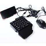 Ігровий комплект 5в1 MOBILE GAME COMBO PACK клавіатура та миша, фото 2