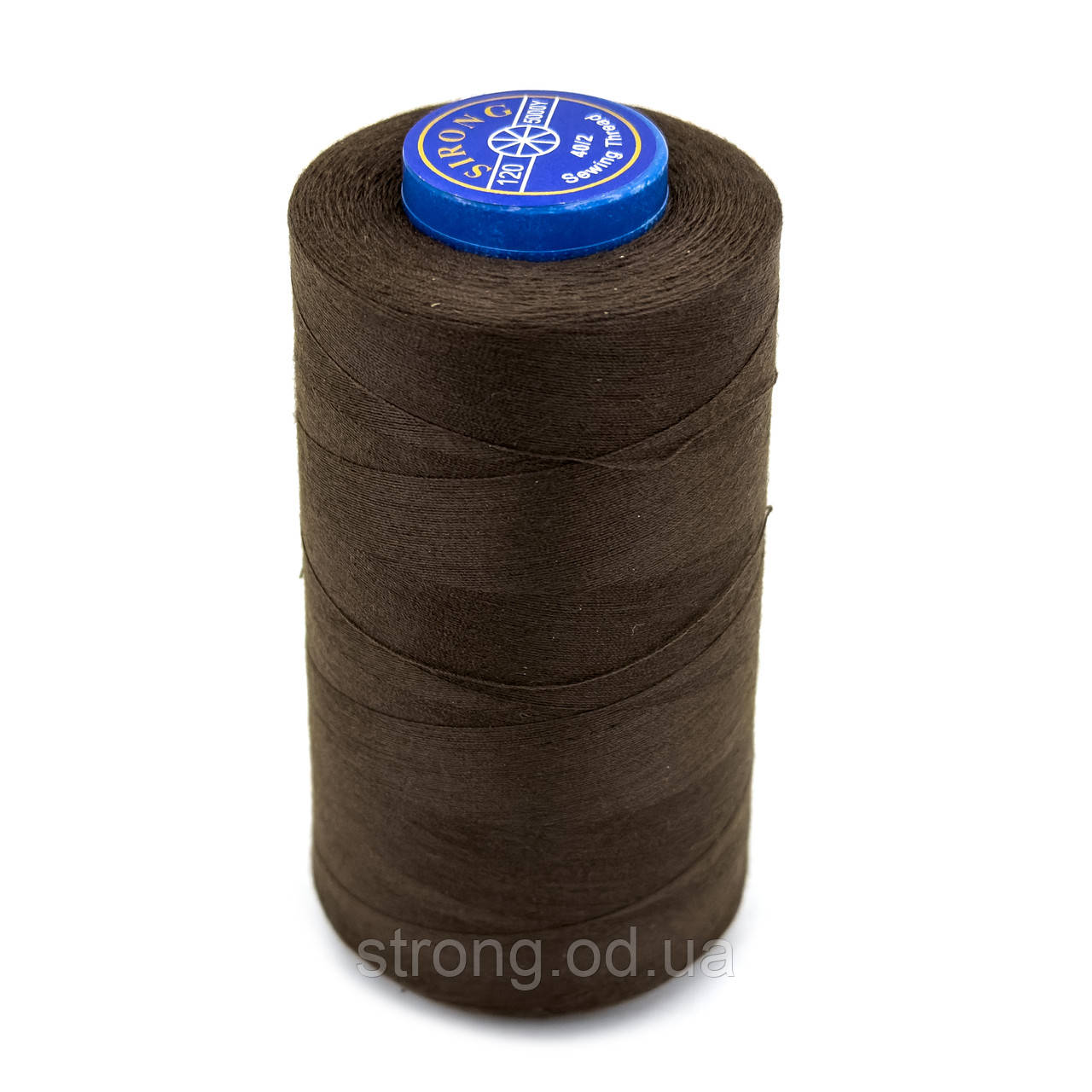 Нитка швейна STRONG 40/2 4000ярдів №314 Шоколадний