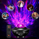 Проєктор зоряного неба Галактика LY-427 з пультом і колонкою Bluetooth, фото 2