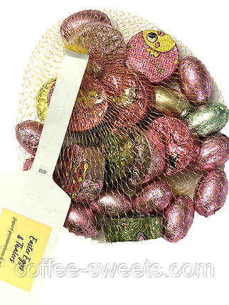 Шоколадні яйця та монетки в сітці Easter Eggs & Thalers150 г, фото 1