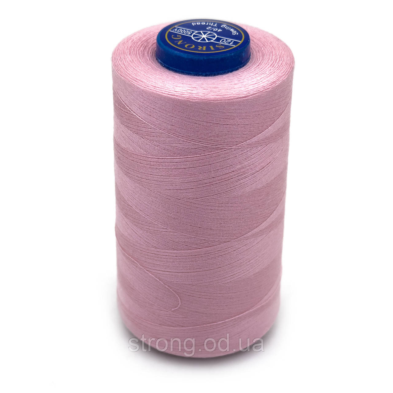 Нитка швейна STRONG 40/2 4000ярдів №145 Рожевий