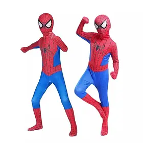 Комбінезон + Балаклава Людина Павук Костюм Спайдер Мен Spider Man (L – 120-130 см) iC227