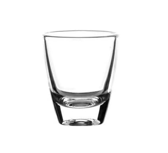 Гладка скляна чарка Gina 55мл 56119-МС24/sl, фото 1