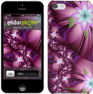 Чехол на iPhone 5c Цветочная мозаика "1961c-23" - фото 1 - id-p125088355