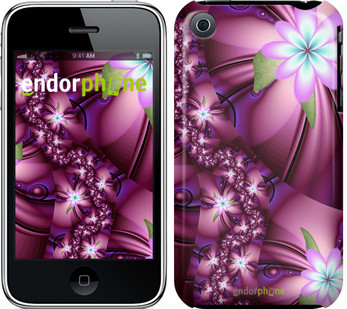 Чехол на iPhone 3Gs Цветочная мозаика "1961c-34" - фото 1 - id-p125088363
