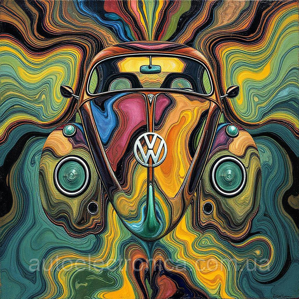Картина на полотні "VW Beetle" | CVW 7.007, фото 1