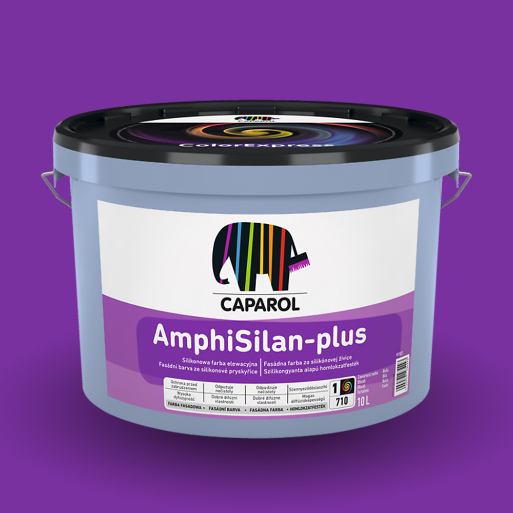 Фарба силіконова, капілярно-гідрофобна Caparol AmphiSilan-plus 10л