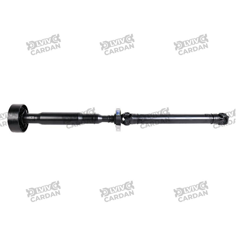 Карданний вал задній BMW X3 (F25), X4 (F26), L=1280mm, ел. муфта 96mm + 34 шл. у вилці, DSBM-03