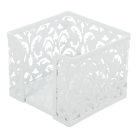 Підставка-бокс для паперу металевий Barocco BM.6216-12, білий органайзер