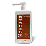 Дезінфікуючий засіб Маноцид 1 л для обробки рук та поверхонь, фото 10