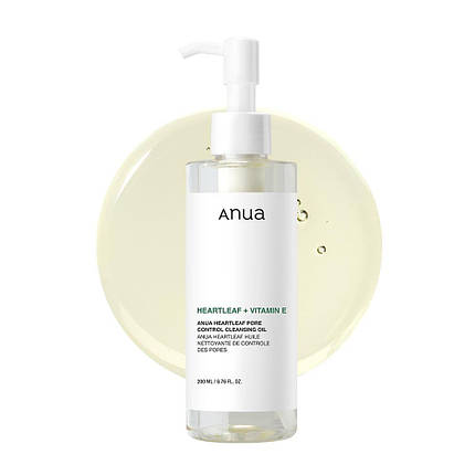 Гідрофільна олія з екстрактом хауттюйнії Anua Heartleaf Pore Control Cleansing Oil, 200 мл, фото 1