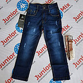 Джинси на хлопчика з ременем YUKE