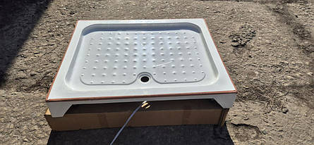 Душовий піддон 100*80*13 см прямокутний акриловий Ko&Po, фото 1