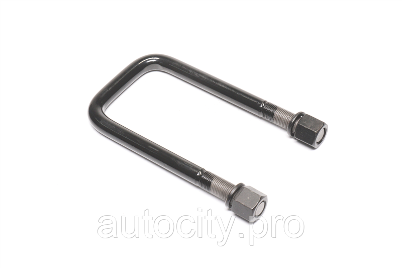 Стремянка ресори задн. в зб. 3302-2912408-04S (L=180, М16*1,5, ГАЗель, SILVER) RIDER, фото 1