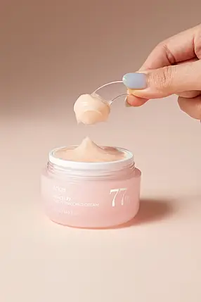 Зволожувальний крем для обличчя з екстрактом персика Anua Peach 77% Niacin Enriched Cream, 50 ml, фото 3