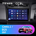Штатна магнітола Teyes CC3L Hyundai ix25 / Creta (2021), фото 3