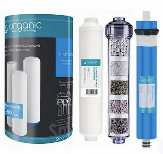 Комплект картриджів Organic Smart Osmo 6 75G