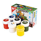 Фарби гуашеві Yes Minecraft 6 кольорів по 20 мл, фото 4