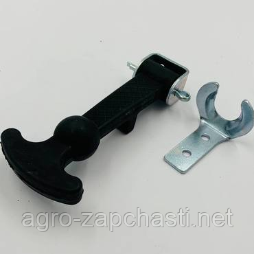 Гумовий фіксатор прес-підбирача Claas 52x120мм (застібка) 60203, 801991 — комплект з кріпленням
