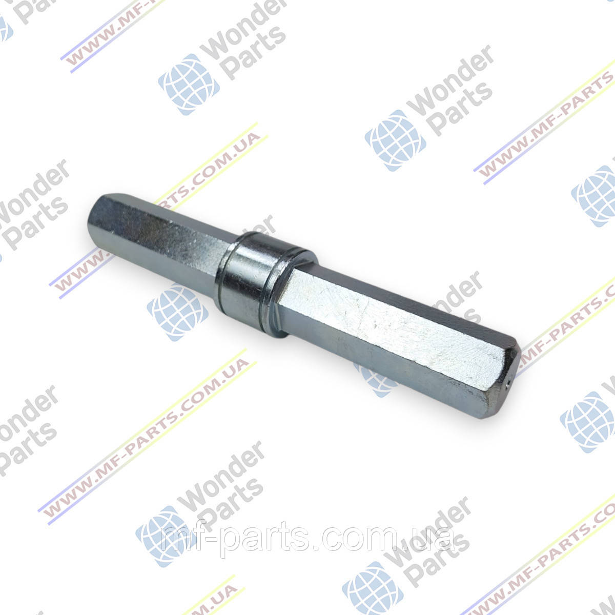D28251565 вал шестигранний ролика жатки, АНАЛОГ, виробник WonderParts (EU), комбайн Massey Ferguson