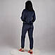 Домашній велюровий костюм "Оксамит Велюр-т.синій" 46-54р., фото 3