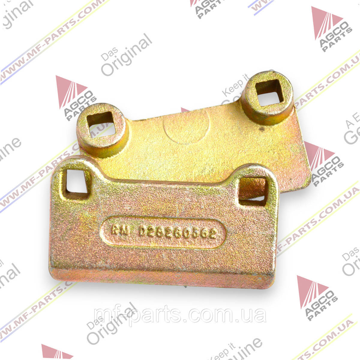 D28260362 прижим п'ятки коси, АНАЛОГ, комбайн Massey Ferguson