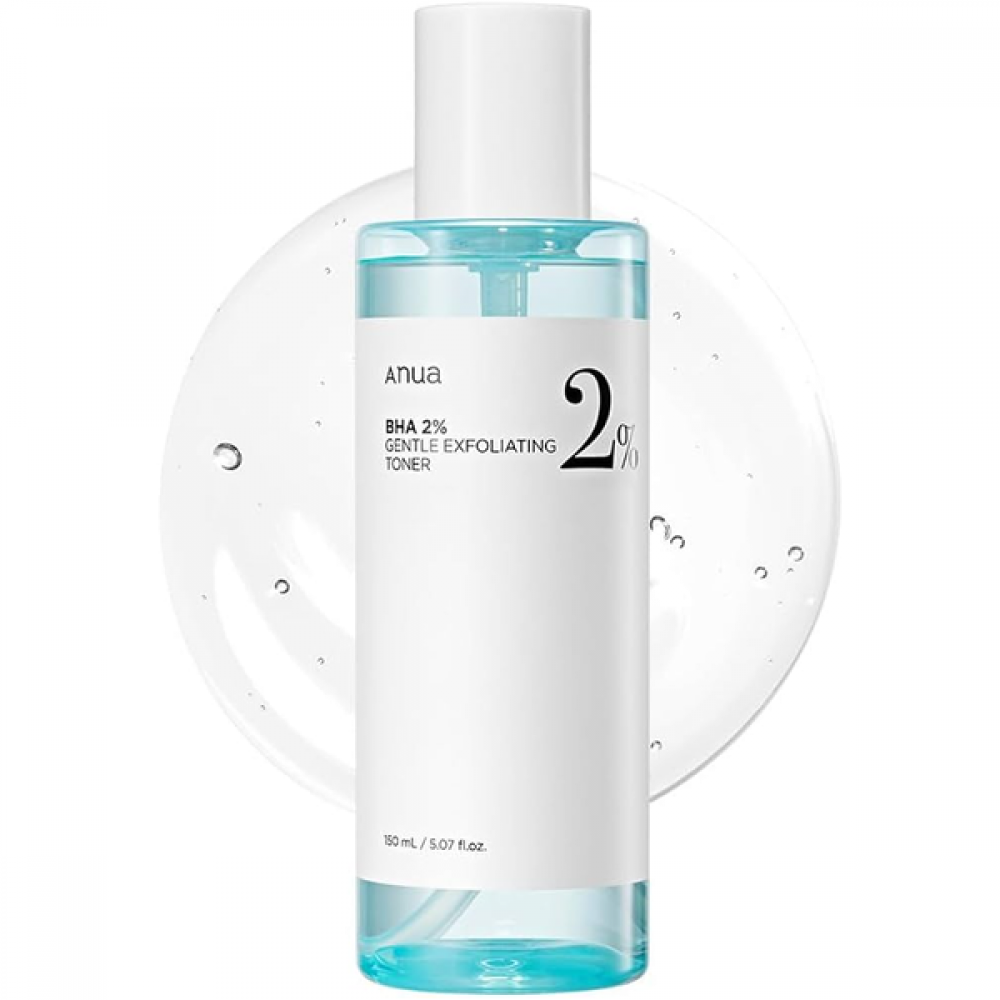 Відлущувальний тонер для обличчя з кислотами Anua BHA 2% Gentle Exfoliating Toner, 150 мл