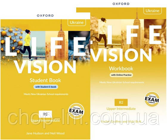 Комплект Life Vision Upper-Intermediate Student's Book + Workbook (Edition for Ukraine) Учебник + тетрадь, фото 1
