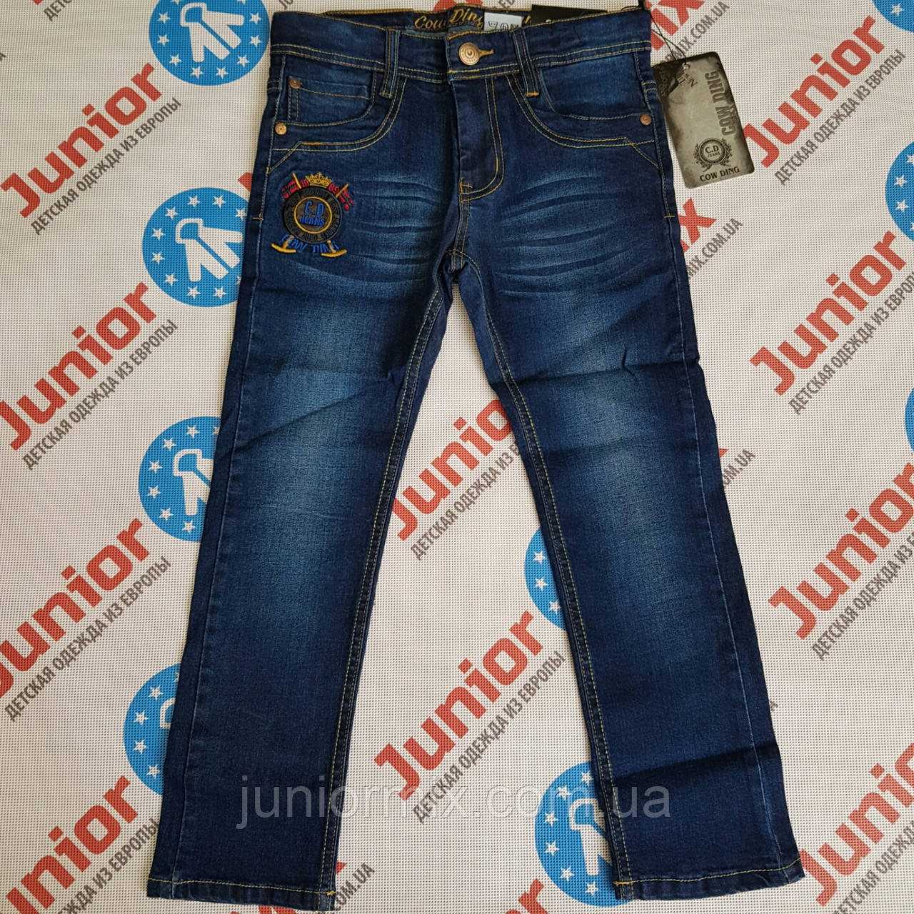 Джинси підліткові на хлопчика COW DING