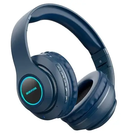 Гарнітура Bluetooth Borofone B017 Blue, фото 1