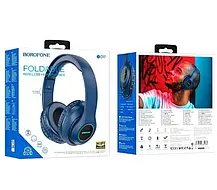 Гарнітура Bluetooth Borofone B017 Blue, фото 6