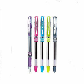 Ручка big writer flair  упаковка 10 шт товщина 0.7 мм масляна синя, пластиковий корпус