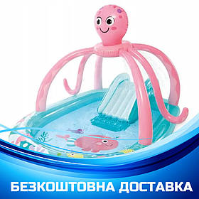 Надувний ігровий центр Восьминіг Intex 56138 (об'єм 229 л, розмір 234х183х150 см)