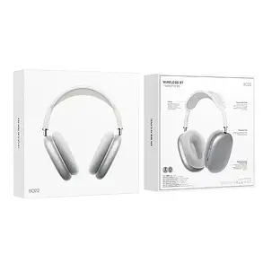 Гарнітура Bluetooth Borofone B022 Silver, фото 3